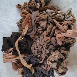 Preowned pantyhose nylons stockings tights used